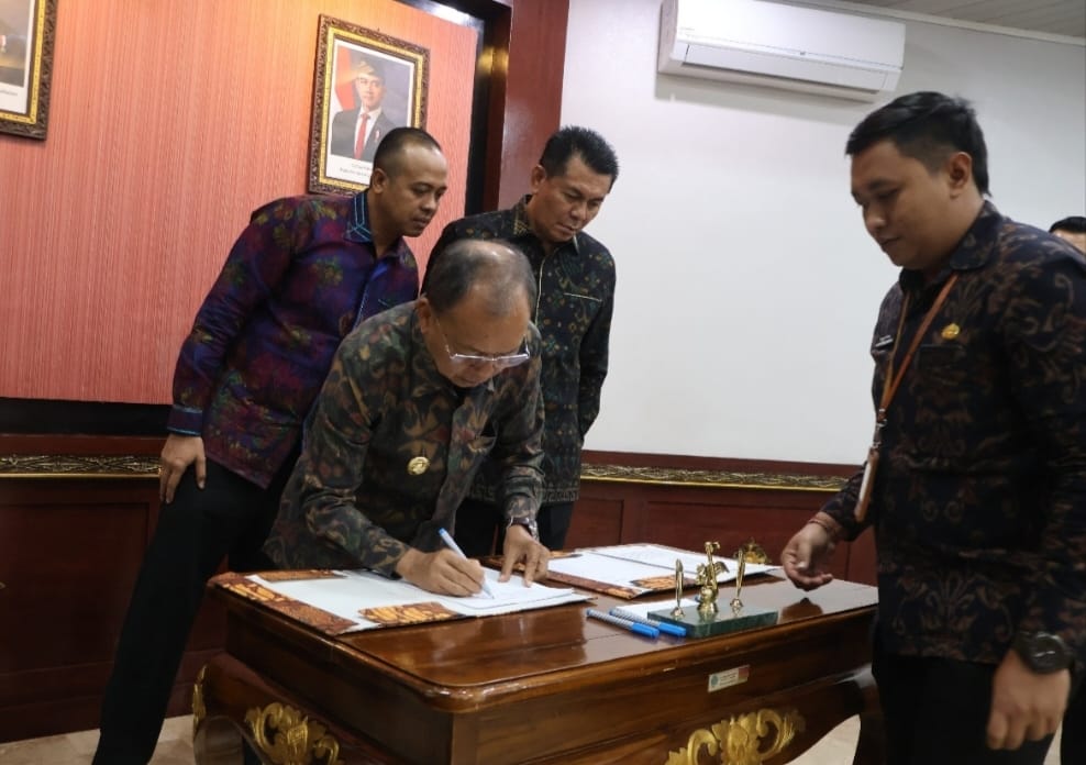Gubernur Koster Tandatangani Nota Kesepahaman Kerjasama Dengan Pemerintah Korea