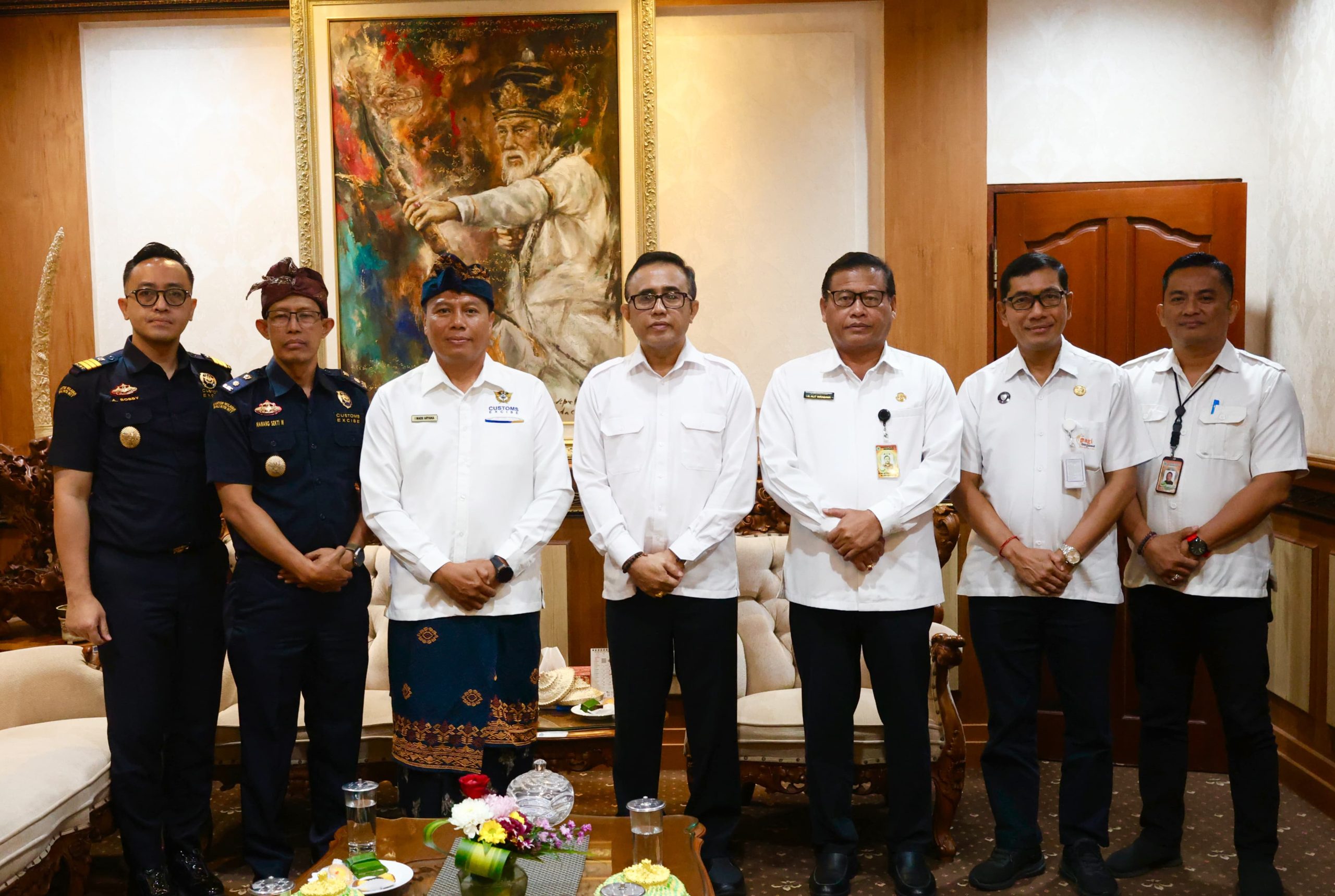 Perkuat Sinergi Antar Instansi, Walikota Jaya Negara Terima Kunker Kepala Kantor Bea Cukai Denpasar