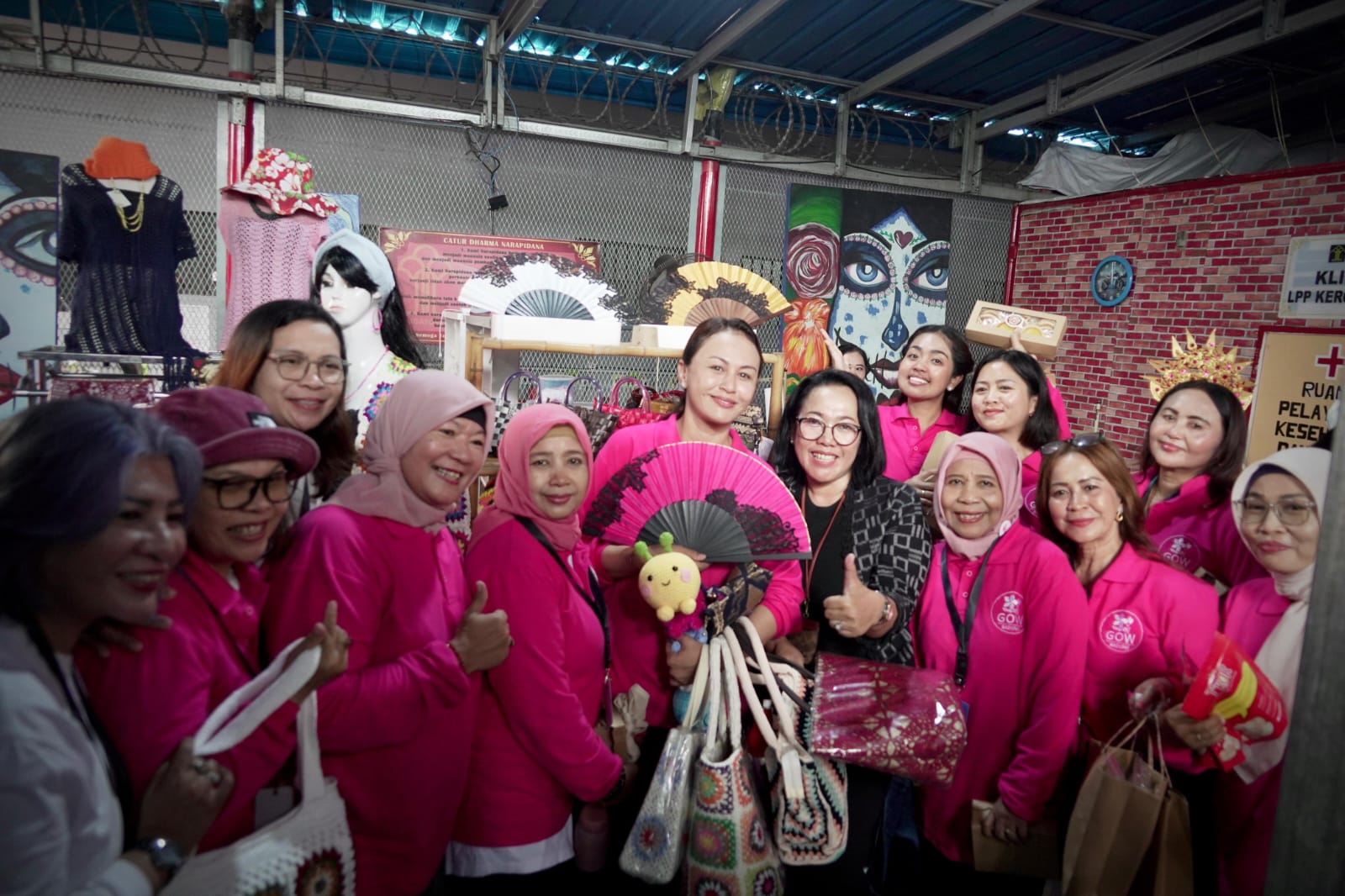 Peringati HAN, GOW Badung Gelar Aksi Sosial di Lapas Perempuan Kerobokan