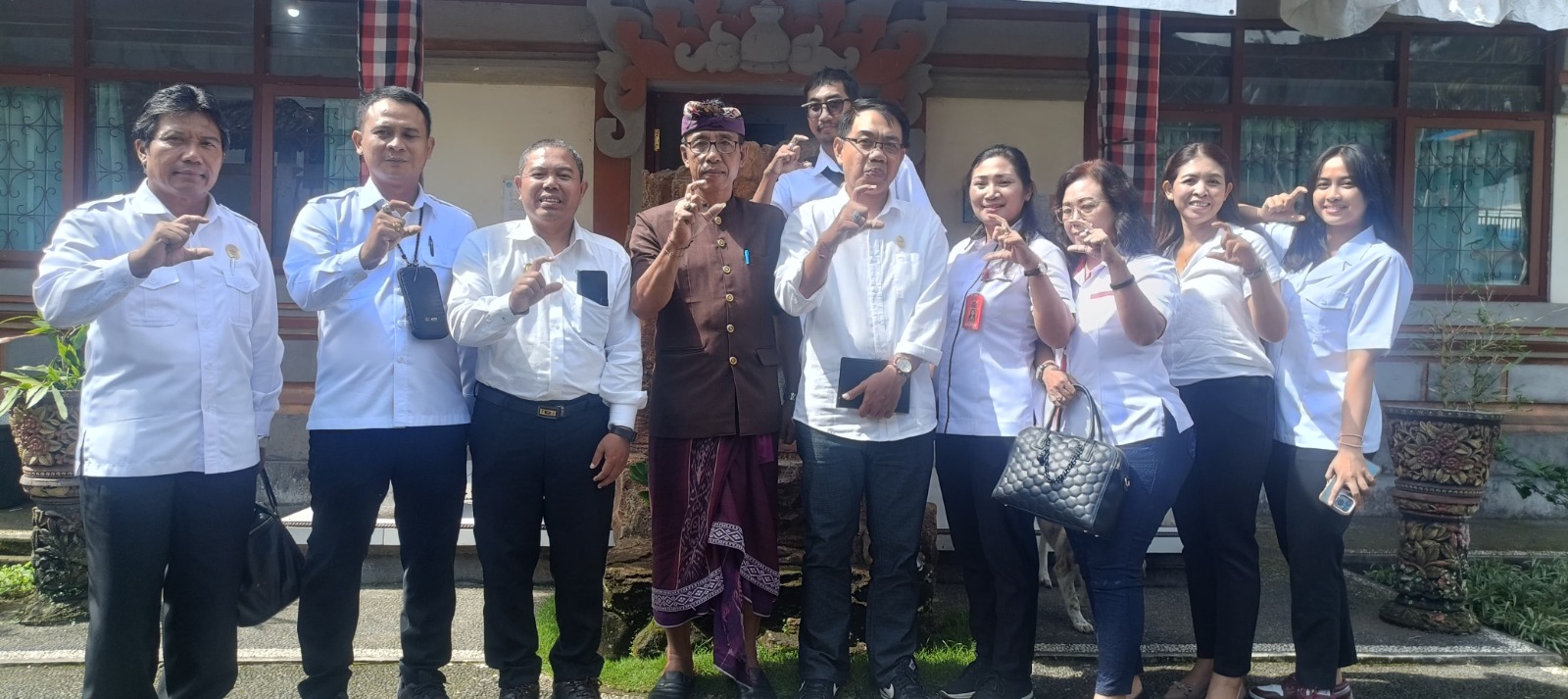 Komisi Informasi Bali Sambangi Desa Demulih dan Tembuku, Bangli