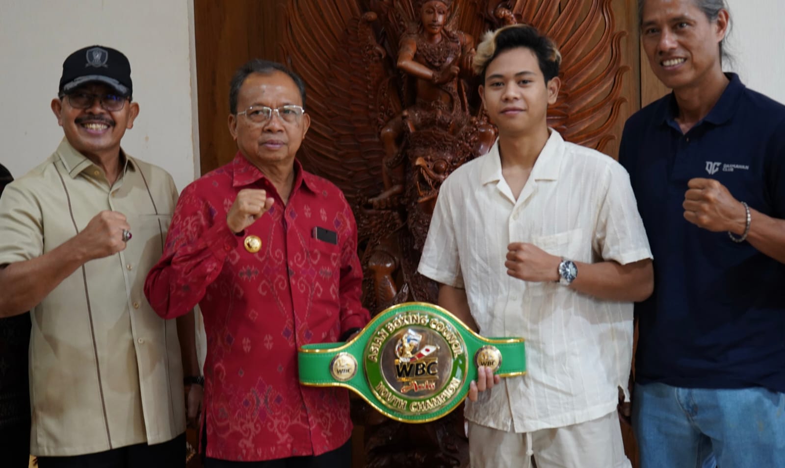 Gubernur Koster Bangga Petinju Muda Buleleng Juara WBC Asia Youth, Siapkan Beasiswa Kuliah