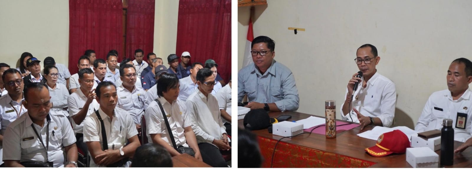 Wabup Tjok Surya Monev Pemerintah Desa di Kecamatan Nusa Penida