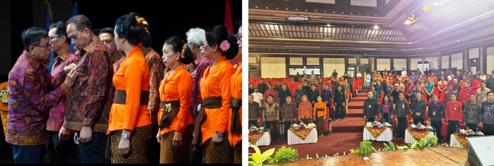 Plt. Kadis Kominfosan Bangli Hadiri Pelantikan Pengurus PWI dan IKWI Bali Periode 2025-2030