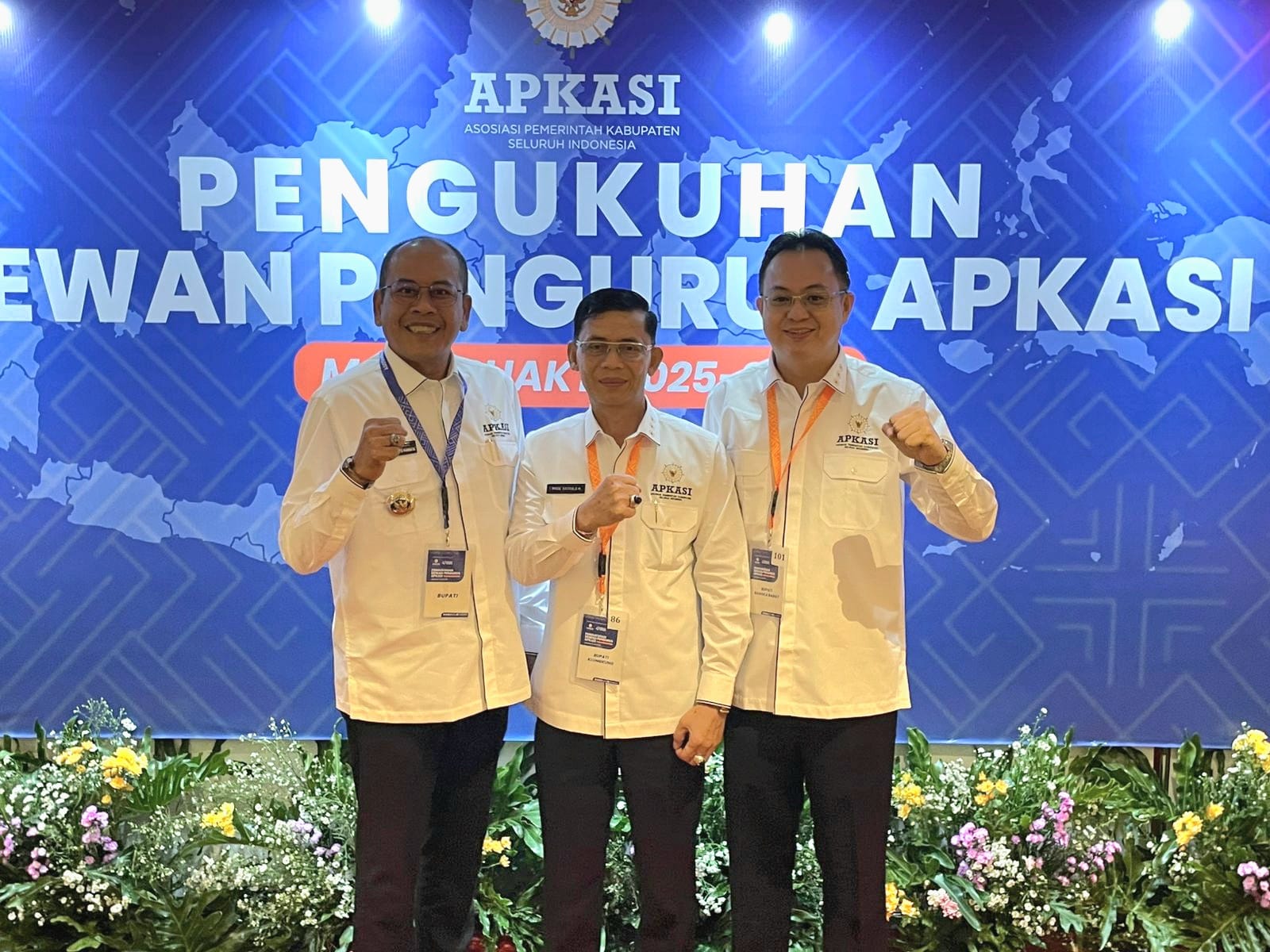 Bupati Satria Dilantik Jadi Sekbid Kebudayaan Apkasi Periode 2025-2030