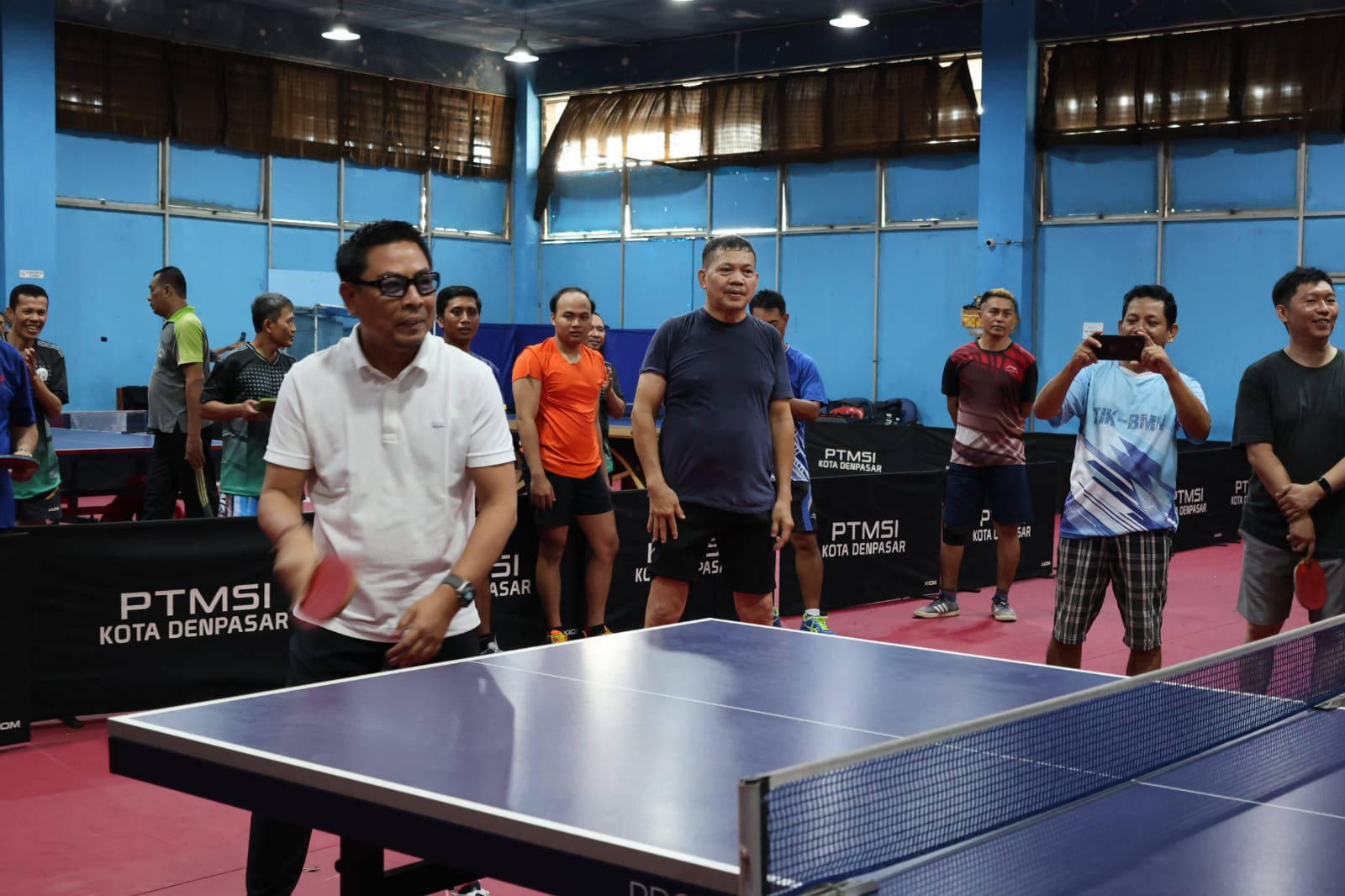 Jalin Silahturami, Wawali Arya Wibawa Buka Turnamen Tenis Meja MPUK Denpasar