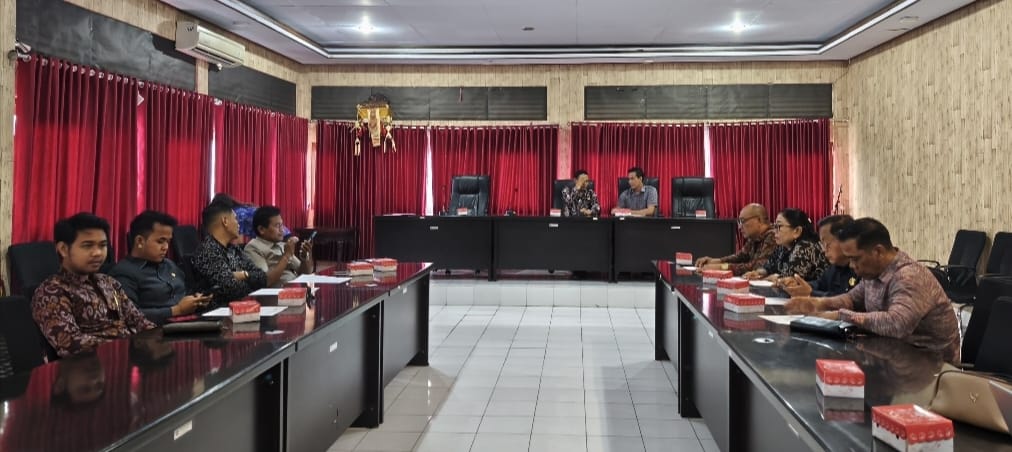 Diskominfo Persandian Bangli Terima Kunjungan Kerja Komisi II DPRD Klungkung