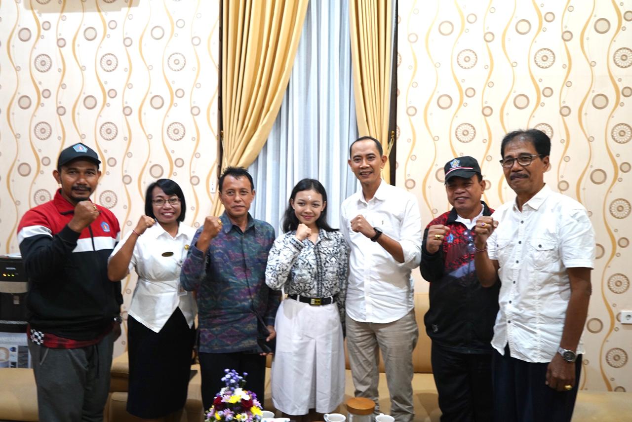 Wabup Tjok Surya Motivasi Sukma Permata Putri Ikuti Gita Bahana Nusantara