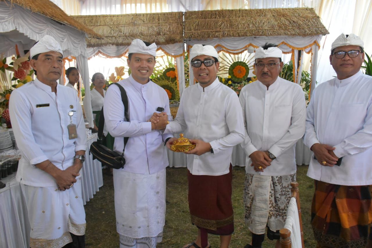 Wawali kota Denpasar Hadiri Puncak Karya Baligia Ida Pedanda Griya Buruan Sanur