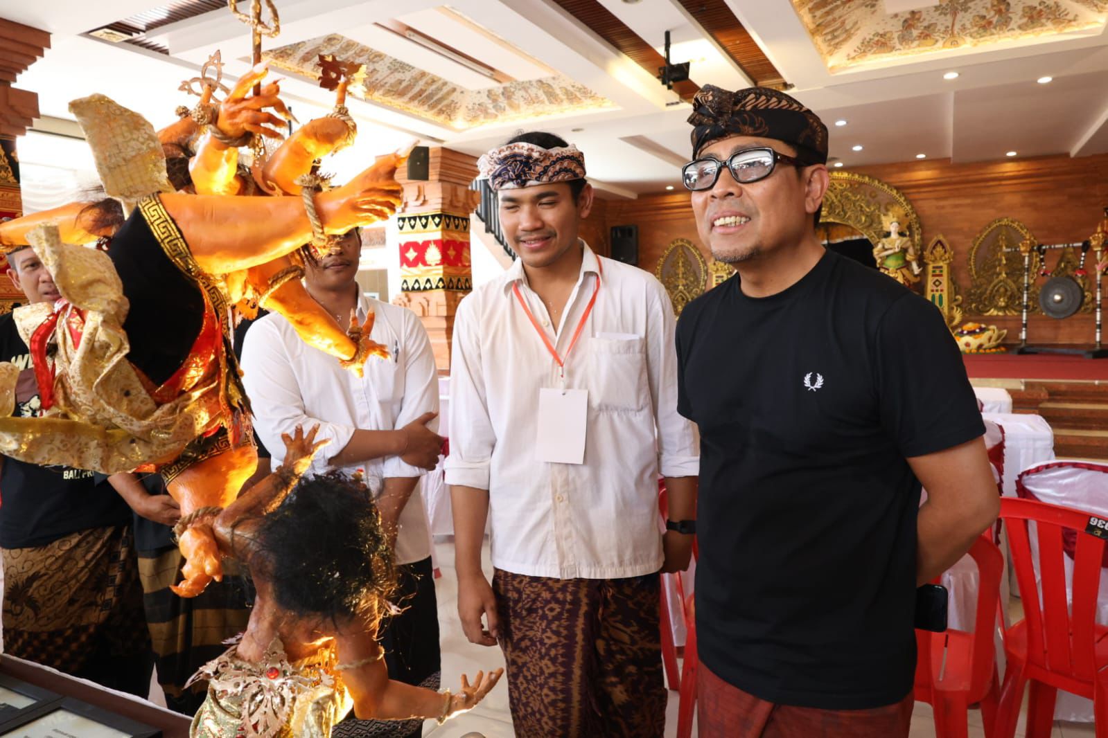 Wawali Arya Wibawa Apresiasi Lomba Tunas Ambara Wimbakara Ogoh-Ogoh Mini di Pedungan