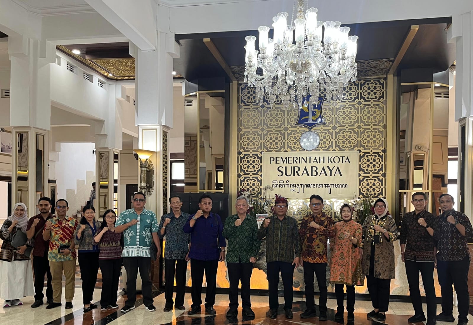 Pemkot Denpasar Studi Banding Inovasi Satu Data ke Pemkot Surabaya