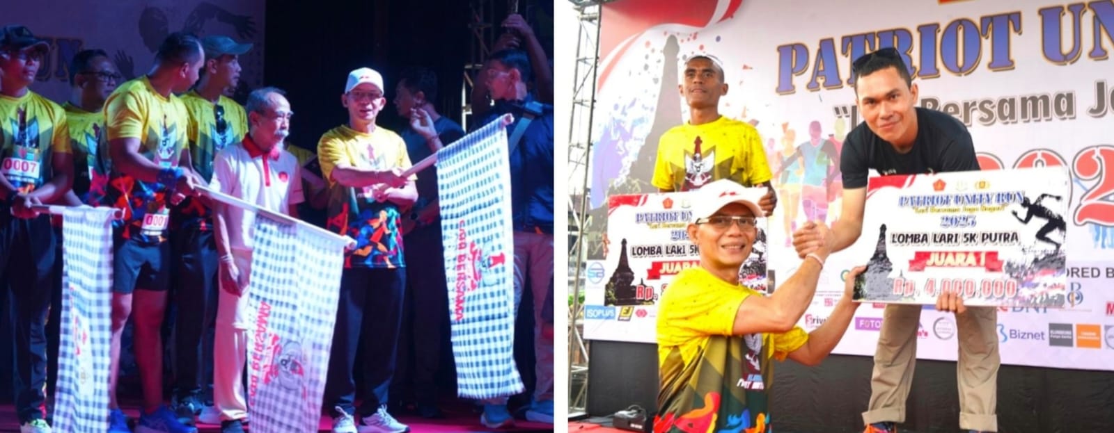 Bupati Satria Lepas Peserta Patriot Unity Run 2025
