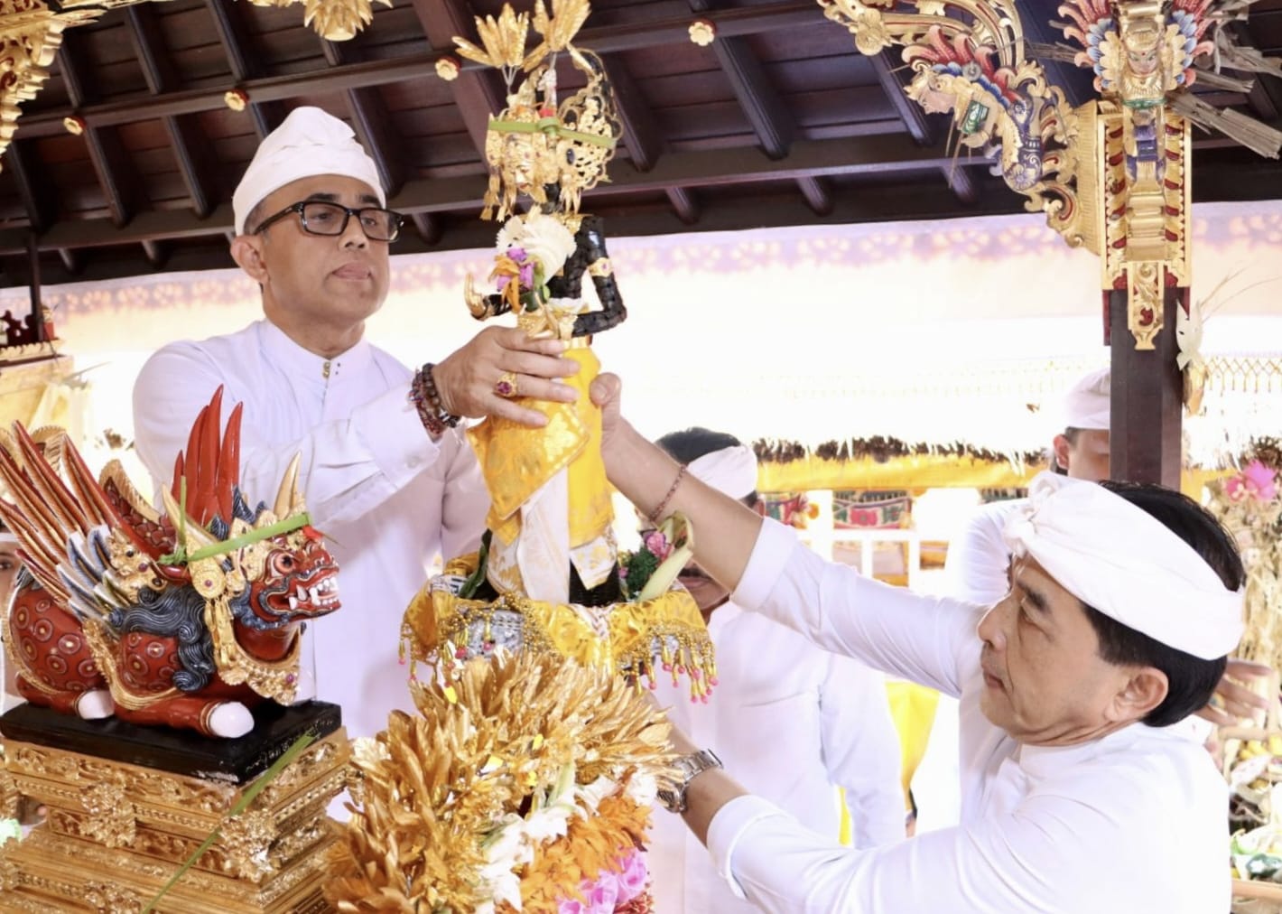 Karya Mamungkah, Ngenteg Linggih, Padudusan Agung dan Caru Balik Sumpah Madya di Pura Gede Batur Sari