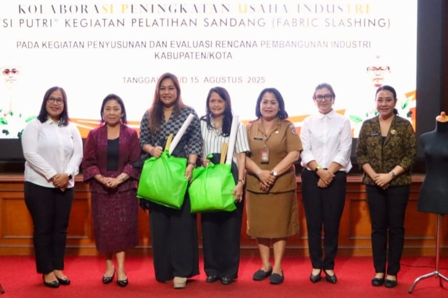 Sasar Pelaku IKM, Pemkot Denpasar Gelar “Si Putri” dan  Pelatihan Sandang Fabric Slashing