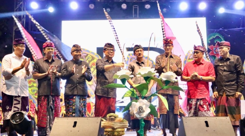 Wawali Arya Wibawa Buka Pemecutan Festival “Jagaditaning Rat”