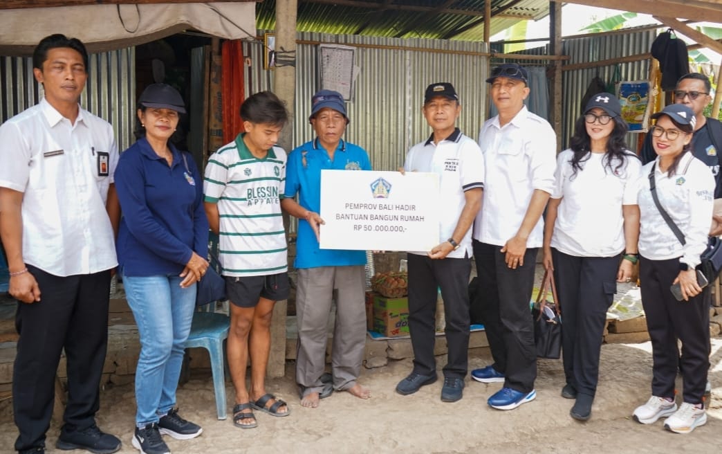 Pemprov Bali Bantu Warga Tak Mampu Bangun Rumah Layak Huni, Sekda: Ini Bentuk Kepedulian Nyata