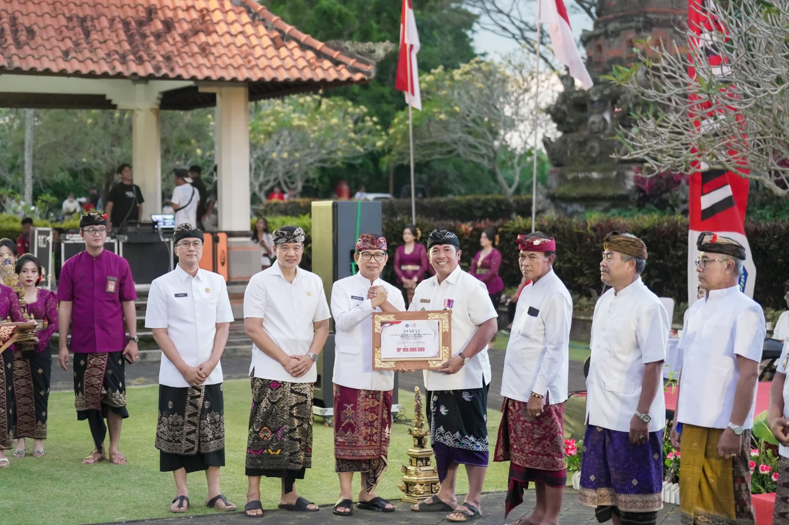 Syukuran HUT Ke-80 Kemerdekaan RI,  Bupati Adi Arnawa: Tetap Junjung Persatuan dan Kesatuan