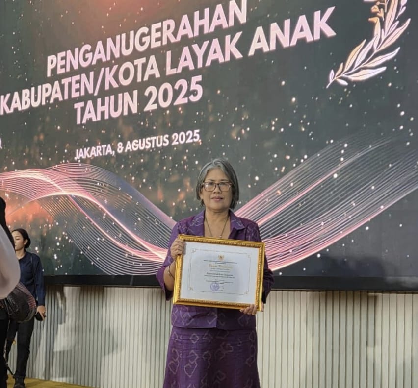 Kota Denpasar Raih Penghargaan Kota Layak Anak Katagori Utama 2025